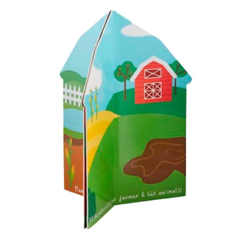 Mud Pie Mud Pie My Farm Sticktivity Book