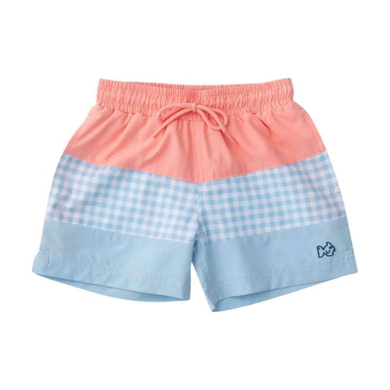PRODOH Prodoh Boogie Board Swim Trunk - Flamingo Pink Colorblock