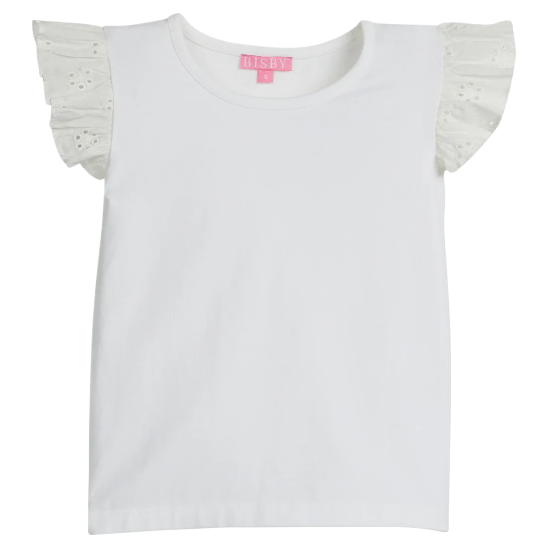 Bisby White Eyelet Tank Bibs and Kids Boutique