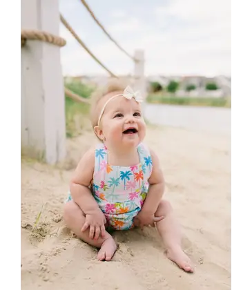 Ollie Jay Isla Romper - Palm Tree