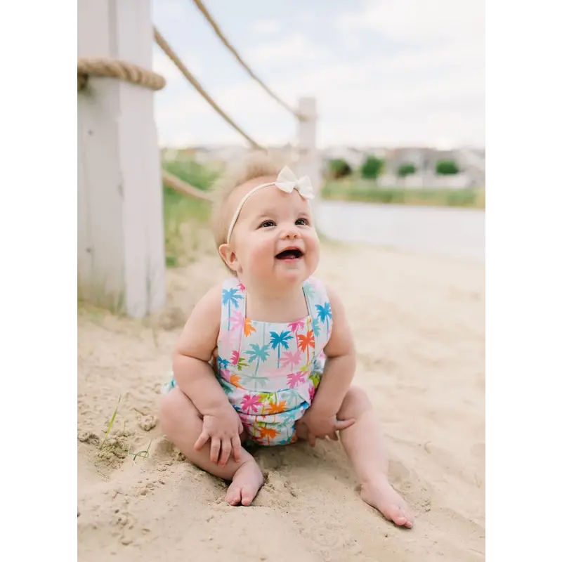 Ollie Jay Isla Romper - Palm Tree