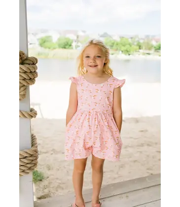 Ollie Jay Macie Romper - Seagull