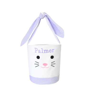 Bits & Bows Bits & Bows Easter Bunny Basket - Lavender