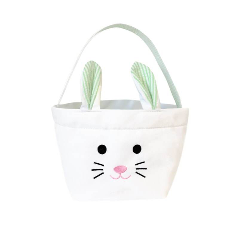 Bits & Bows Bits & Bows Bitty Bunny Basket - Green