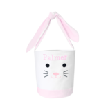 Bits & Bows Bits & Bows Easter Bunny Basket - Pink