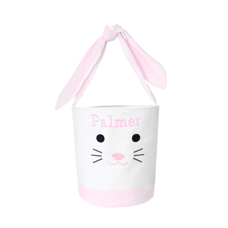 Bits & Bows Bits & Bows Easter Bunny Basket - Pink