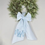 Bits & Bows Bits & Bows Seersucker Wreath/Swaddle Sash - Pink