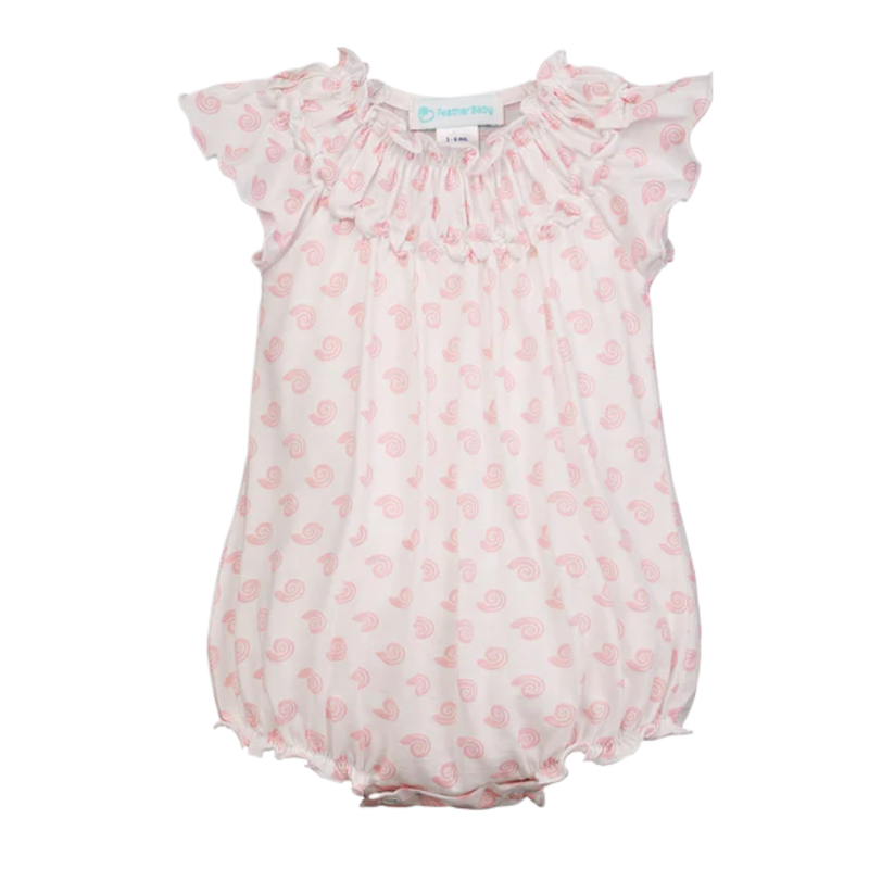 Feather Baby Feather Baby Shellebration Ruched Bubble