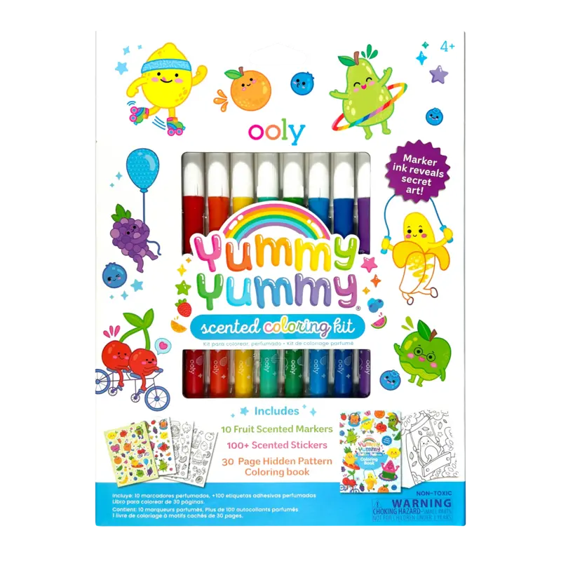 Ooly Ooly Yummy Yummy Scented Coloring Kit