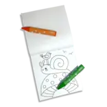 Ooly Ooly Carry Along Coloring Book Set - Garden Pals