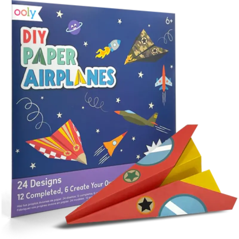 Ooly Ooly DIY Paper Airplanes Activity Kit