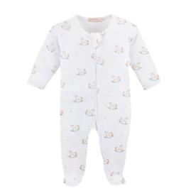 Baby Club Chic Baby Club Chic Rocking Horse Zipper Footie