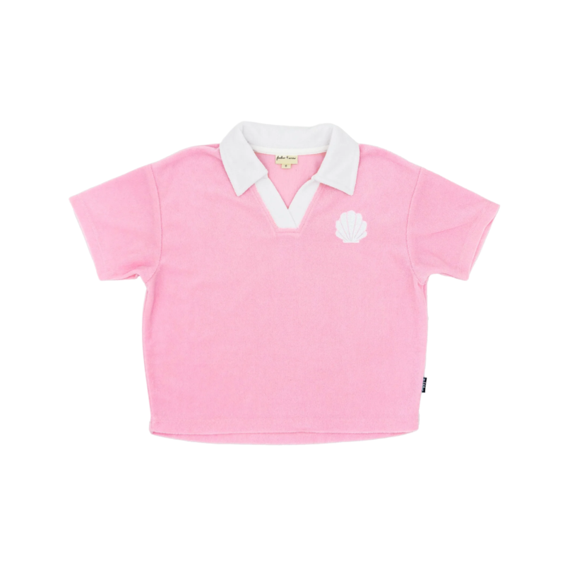 Feather 4 Arrow Feather 4 Arrow Shell Yeah Polo Top - Fairy Tale Pink