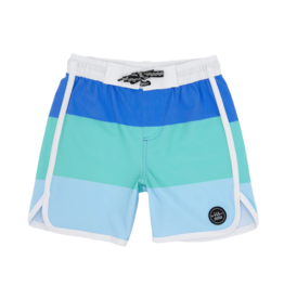Feather 4 Arrow Feather 4 Arrow Block Stripe Boardshort - Marina Blue