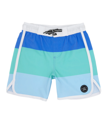 Feather 4 Arrow Feather 4 Arrow Block Stripe Boardshort - Marina Blue