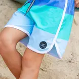 Feather 4 Arrow Feather 4 Arrow Block Stripe Boardshort - Marina Blue