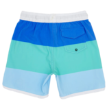 Feather 4 Arrow Feather 4 Arrow Block Stripe Boardshort - Marina Blue