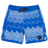 Feather 4 Arrow Feather 4 Arrow Cosmic Waves Boardshort - Marina Blue