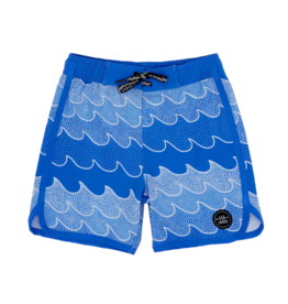 Feather 4 Arrow Feather 4 Arrow Cosmic Waves Boardshort - Marina Blue