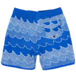 Feather 4 Arrow Feather 4 Arrow Cosmic Waves Boardshort - Marina Blue