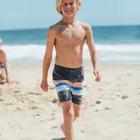 Feather 4 Arrow Feather 4 Arrow Vintage Stripe Volley Trunk - Lava Rock