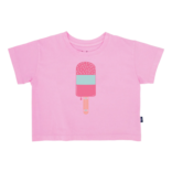 Feather 4 Arrow Feather 4 Arrow Skate Pop Crop Tee - Prism Pink