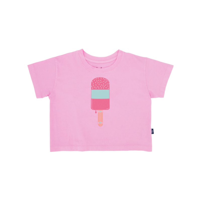 Feather 4 Arrow Feather 4 Arrow Skate Pop Crop Tee - Prism Pink