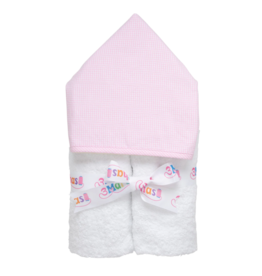 3 Marthas 3 Marthas Small Pink Check Everykid Towel
