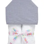 3 Marthas 3 Marthas Small Navy Check Everykid Towel
