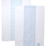 3 Marthas 3 Marthas Blue Lullaby Set of Two Burp Cloths