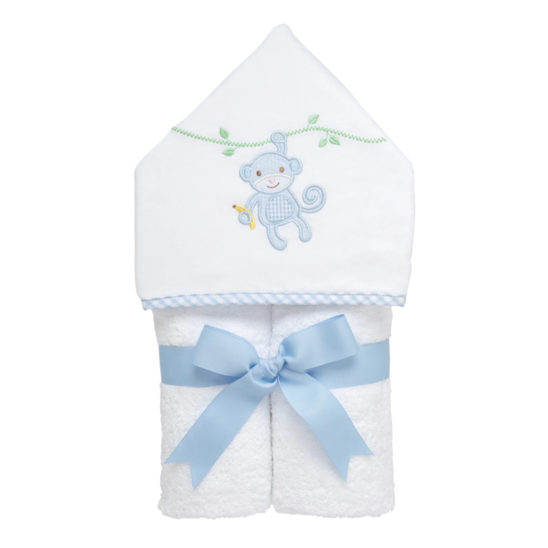 3 Marthas 3 Marthas Blue Monkey Everykid Towel