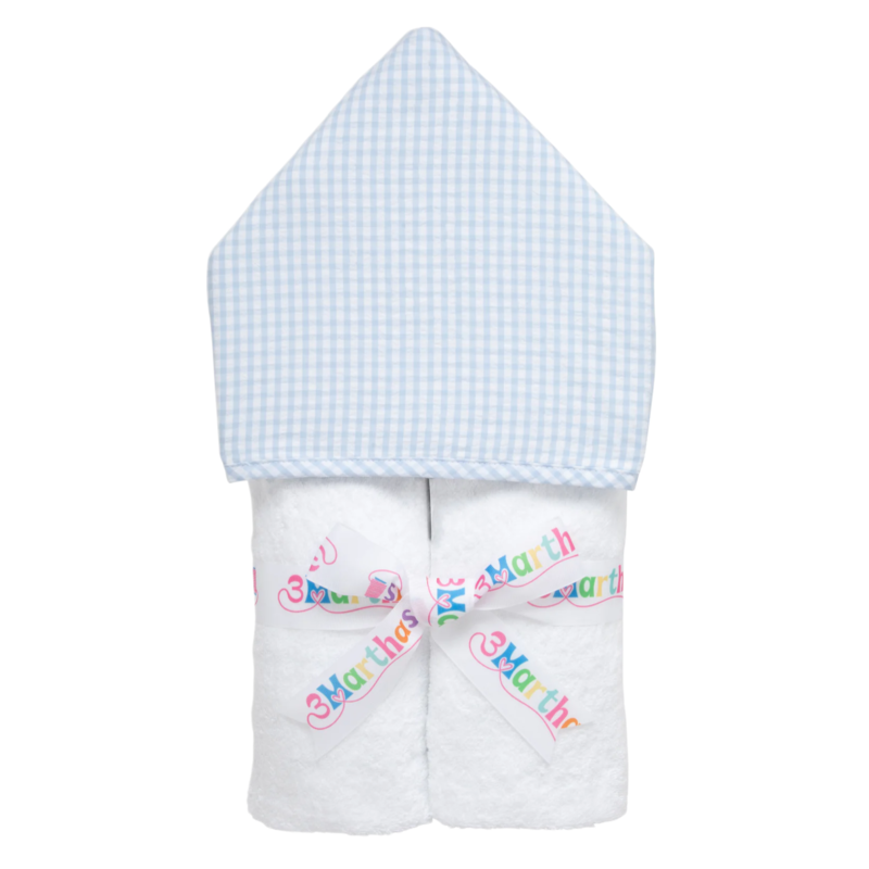 3 Marthas 3 Marthas Blue Big Check Everykid Towel