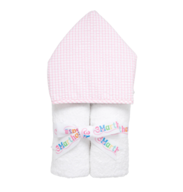 3 Marthas 3 Marthas Pink Big Check Everykid Towel