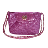 Carrying Kind Carrying Kind Paige Purple Glitter Purse