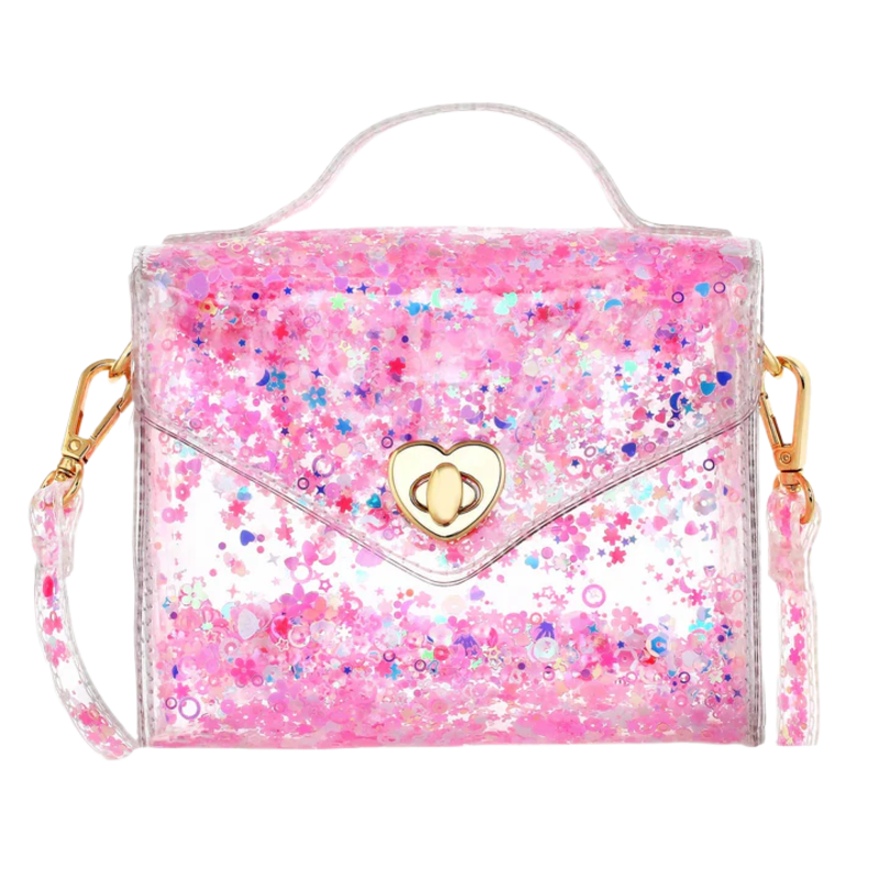 Carrying Kind Carrying Kind Gussie Pink Sparkle Purse