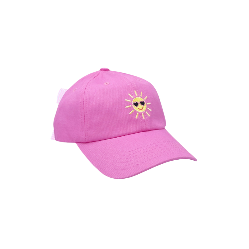 Bits & Bows Bits & Bows Sun Bow Baseball Hat (Youth)