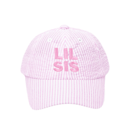 Bits & Bows Bits & Bows Lil Sis Bow Baseball Hat (Baby/Toddler)