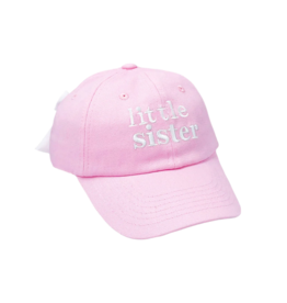 Bits & Bows Bits & Bows Little Sister Bow Baseball Hat (Baby/Toddler)