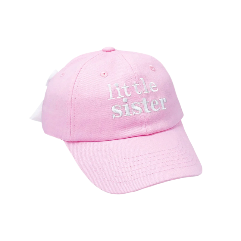 Bits & Bows Bits & Bows Little Sister Bow Baseball Hat (Baby/Toddler)