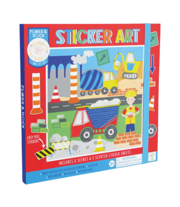 Floss & Rock Floss & Rock Sticker Art - Construction