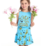 Chaser Chaser Let's Go Girls Shirttail Muscle Tee