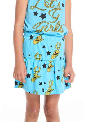 Chaser Chaser Let's Go Girls Peplum Skort