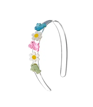 Lilies & Roses Easter Bunny Daisy Headband