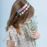 Lilies & Roses Easter Bunny Daisy Headband