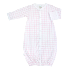 Paty Paty Pink Gingham Pima Converter Gown
