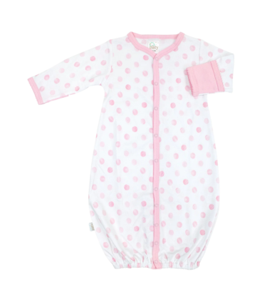 Paty Paty Pink Dots Pima Converter Gown