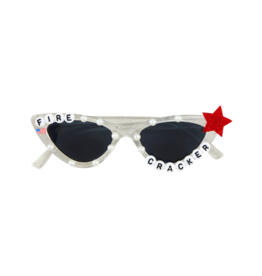 Mud Pie Mud Pie White Patriotic Sunglasses