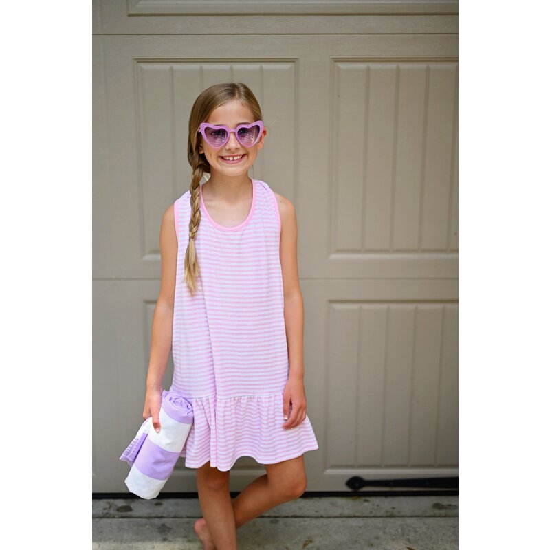 James & Lottie James & Lottie Light Pink Terrycloth Coverup