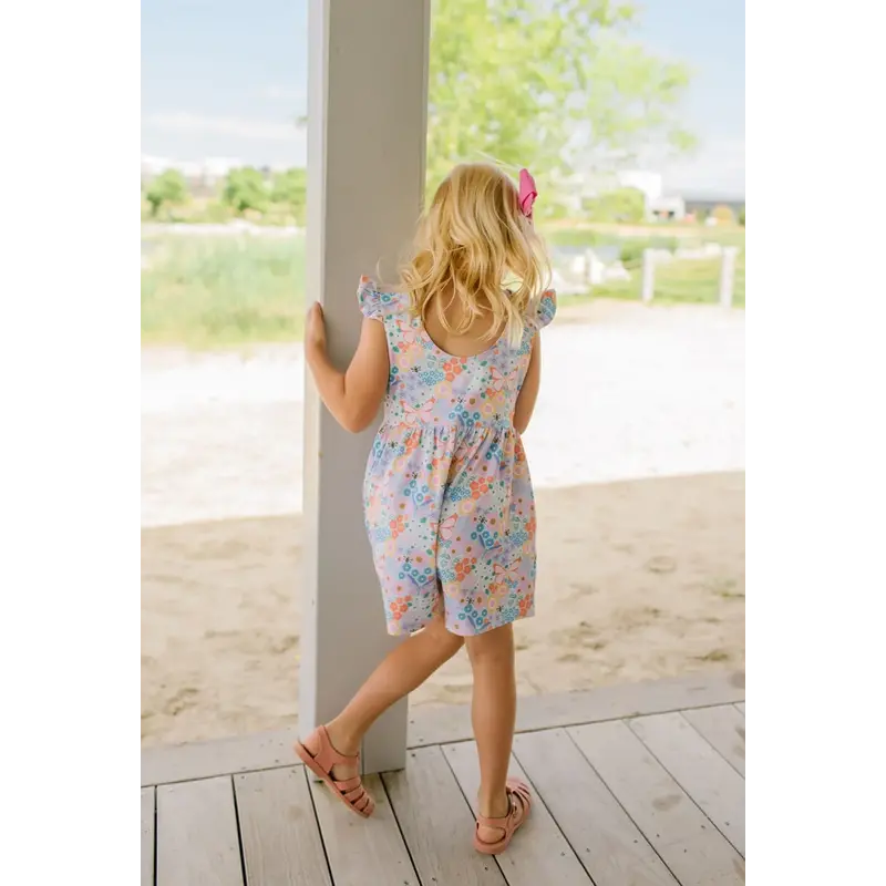 Ollie Jay Macie Romper - Butterfly Dream