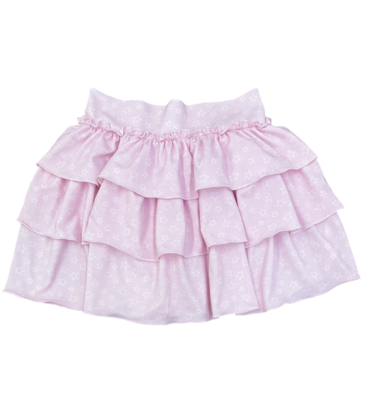 Be Elizabeth Be Elizabeth Smocked Skirt - Pink Stars